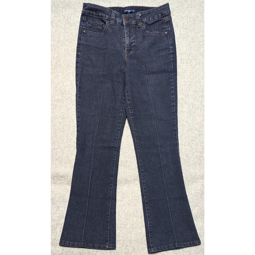 Bandolino Dark Blue Jeans Flared Leg Women's Size 6 29" Waist 29" Inseam